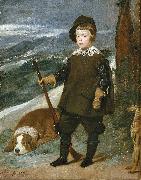 Prince Balthasar Charles as a Hunter Diego Velazquez